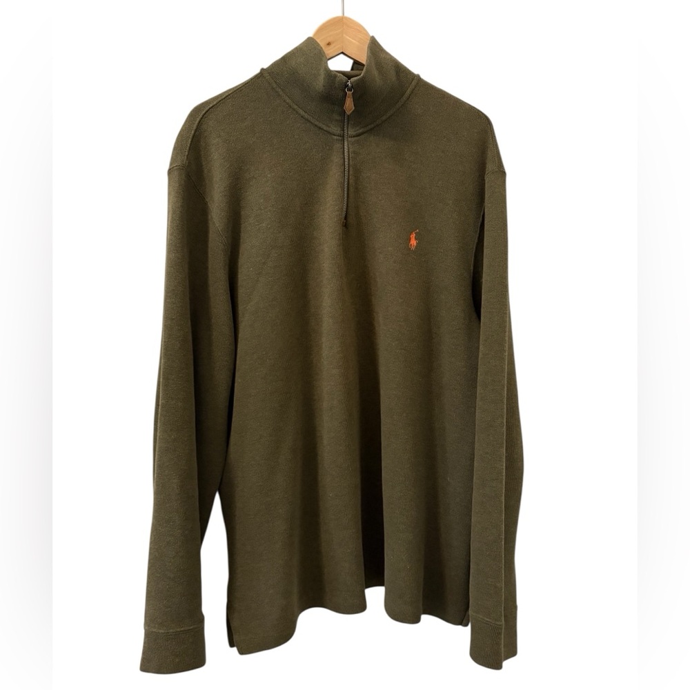 Ralph Lauren Olive Green Men's Sweater